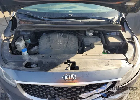 2016 Kia Sedona Lx из США, поврежденный, VIN KNDMB5C1XG6204261